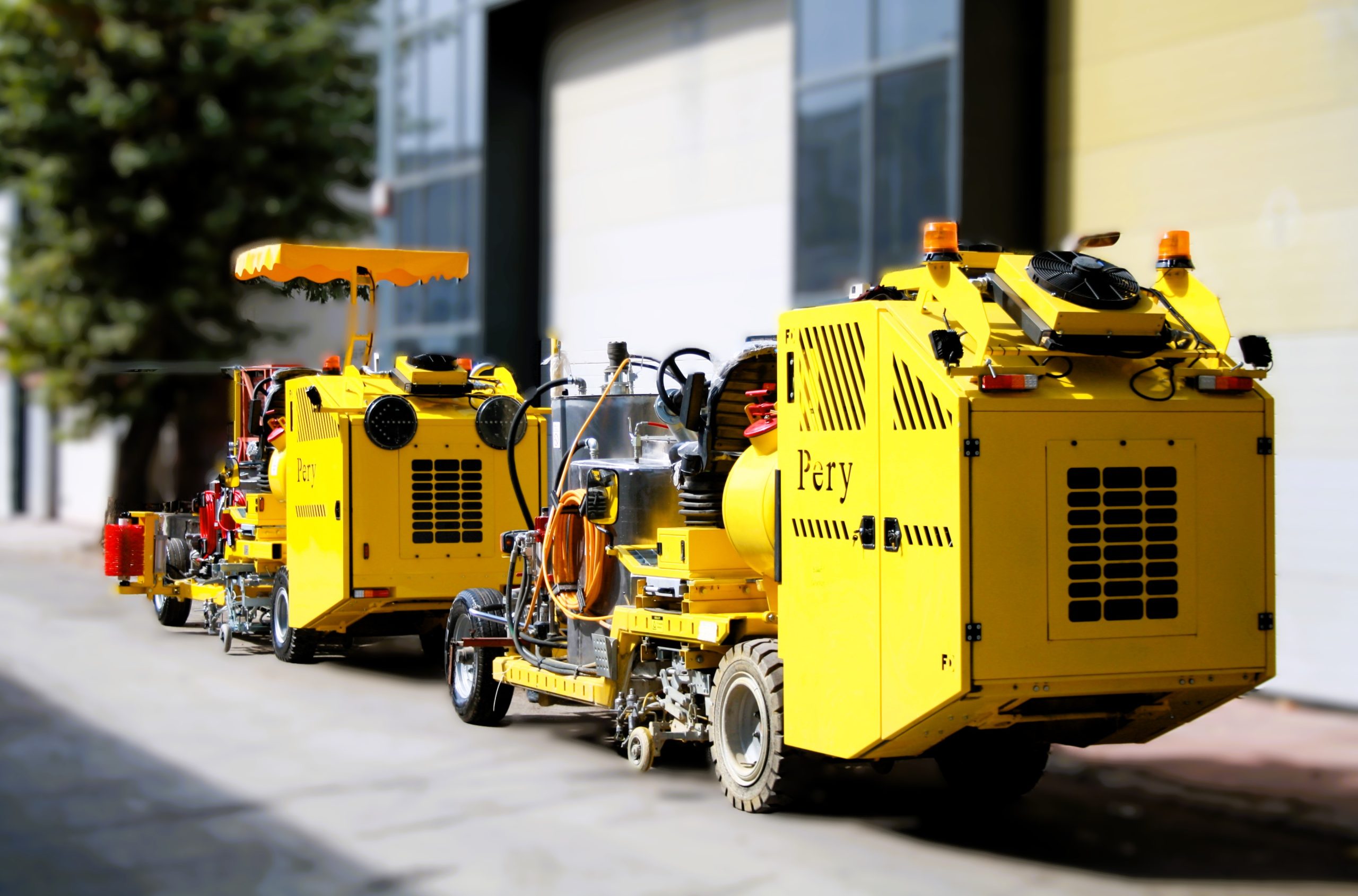 Kendinden Yürür Yol Çizgi Makineleri